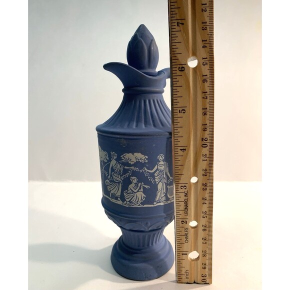 Vintage Avon Avonshire Bird of Paradise Foaming Bath Oil Empty Decanter Bottle - Picture 6 of 9